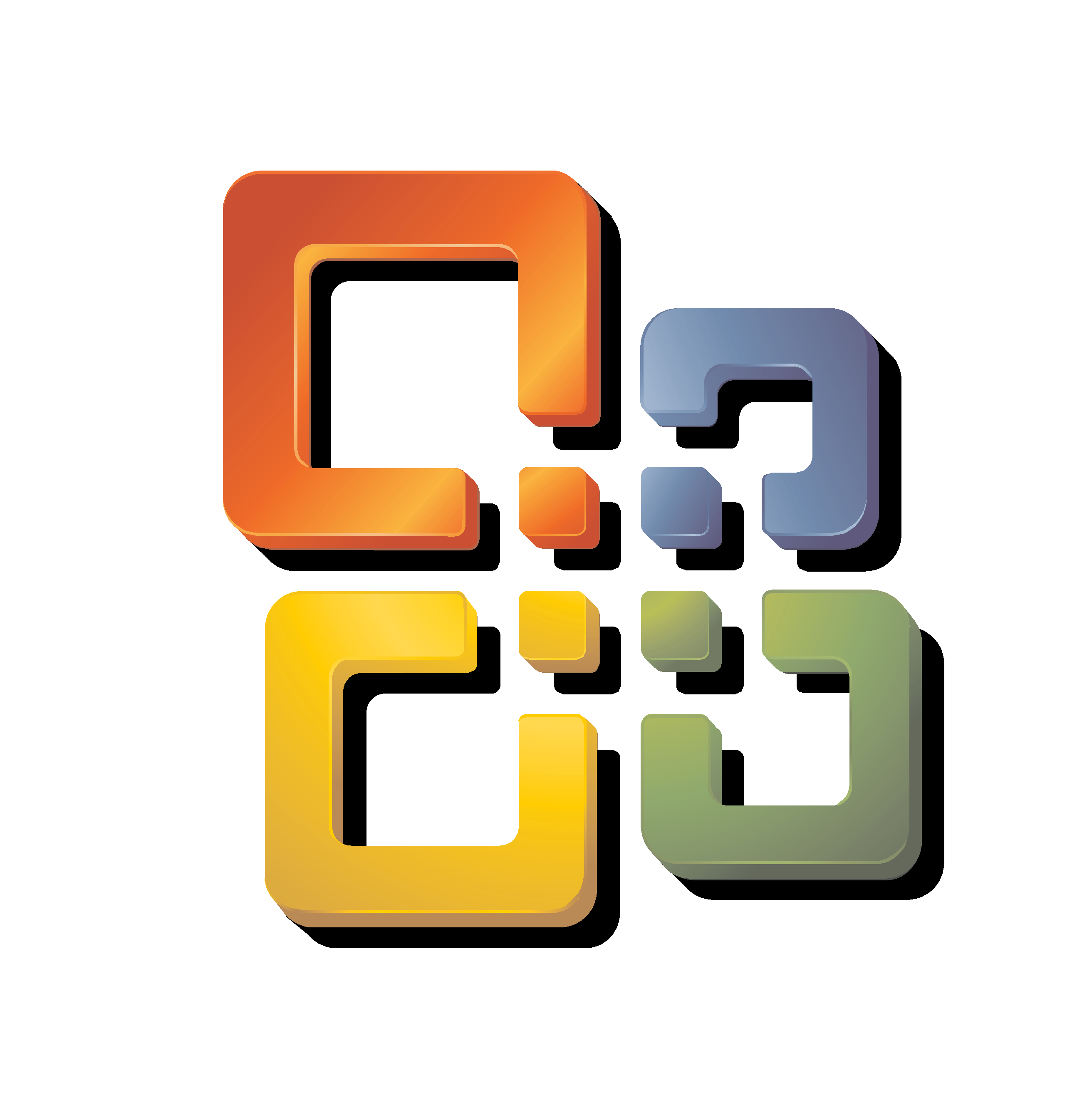 Microsoft Office 2004 Logo Vector Logo